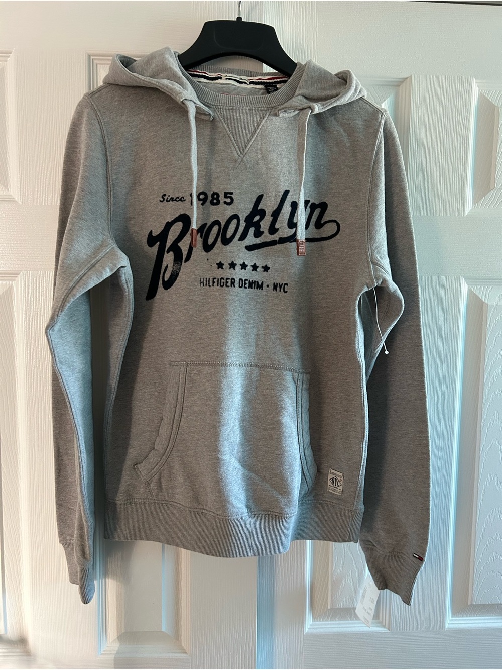 Tommy Hilfiger Gray "Brooklyn" Hoodie Sweatshirt